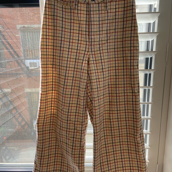 Madewell Wide Leg Cropped Pants - Picture 4 of 5